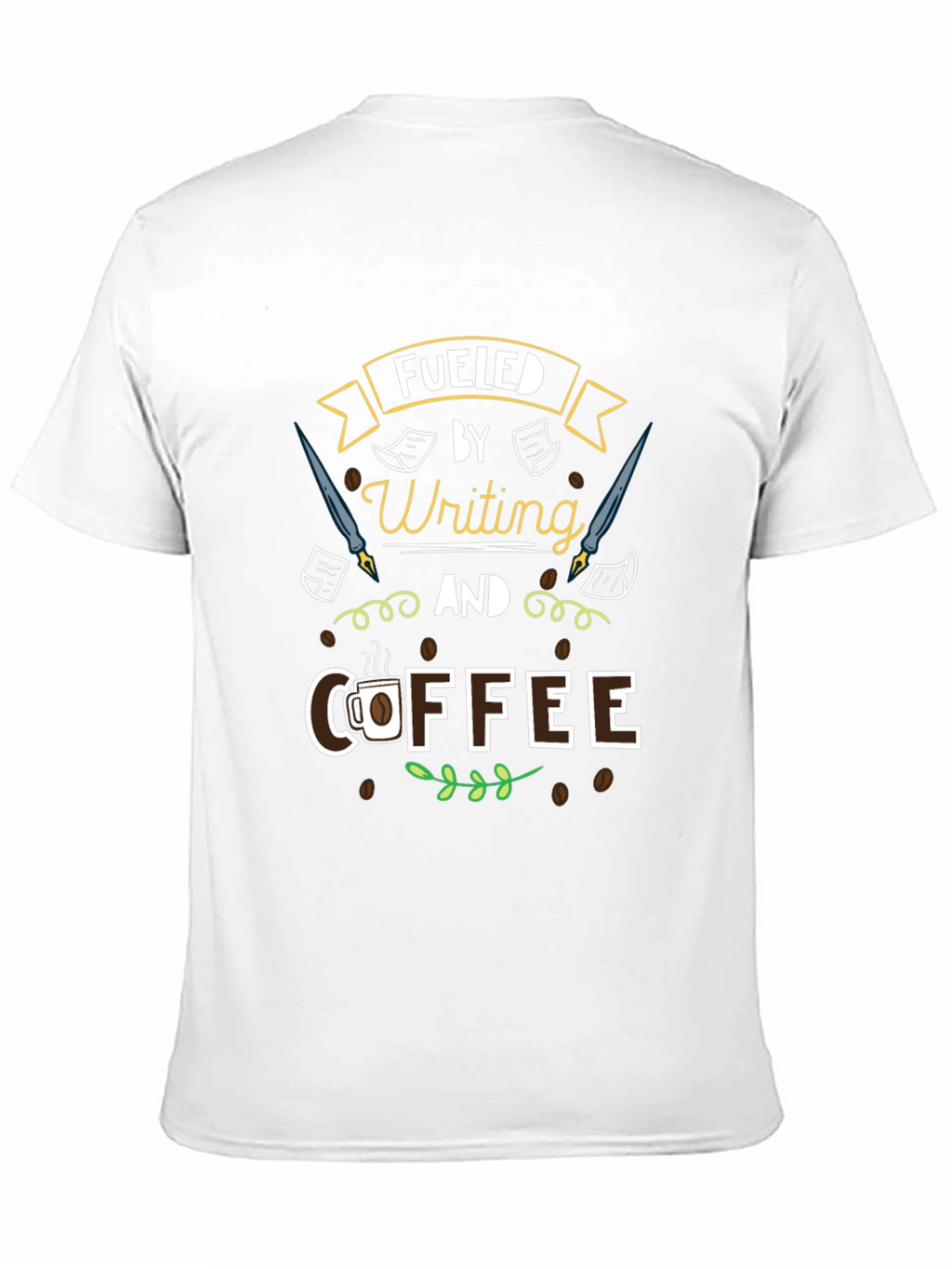 Fueled by Writing and Coffee T-Shirt