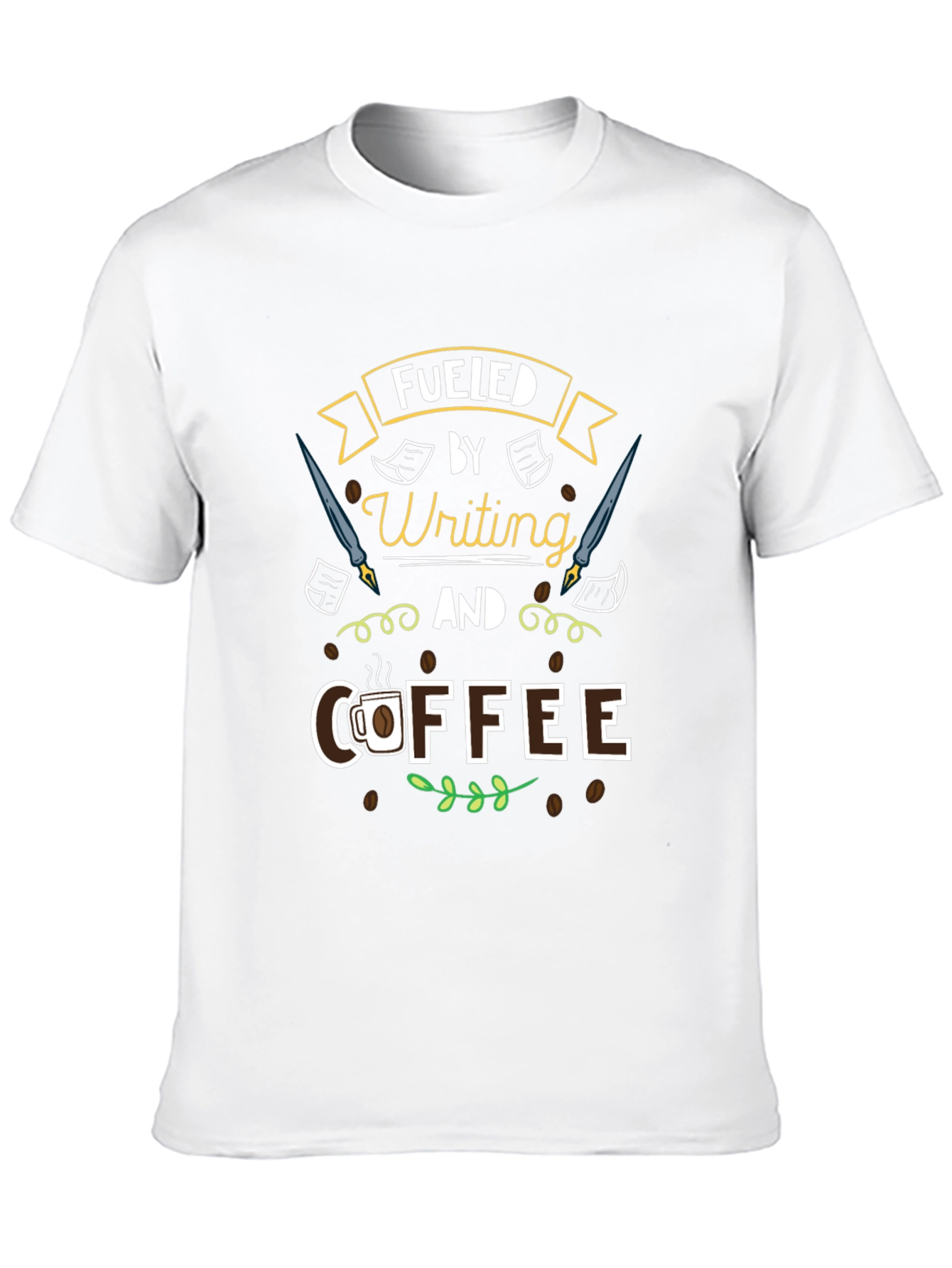 Fueled by Writing and Coffee T-Shirt