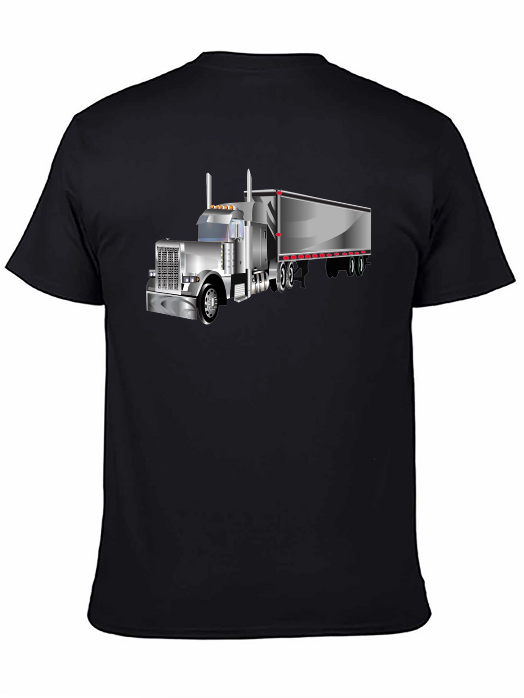 Truck Graphic T-Shirt - Black - Mens