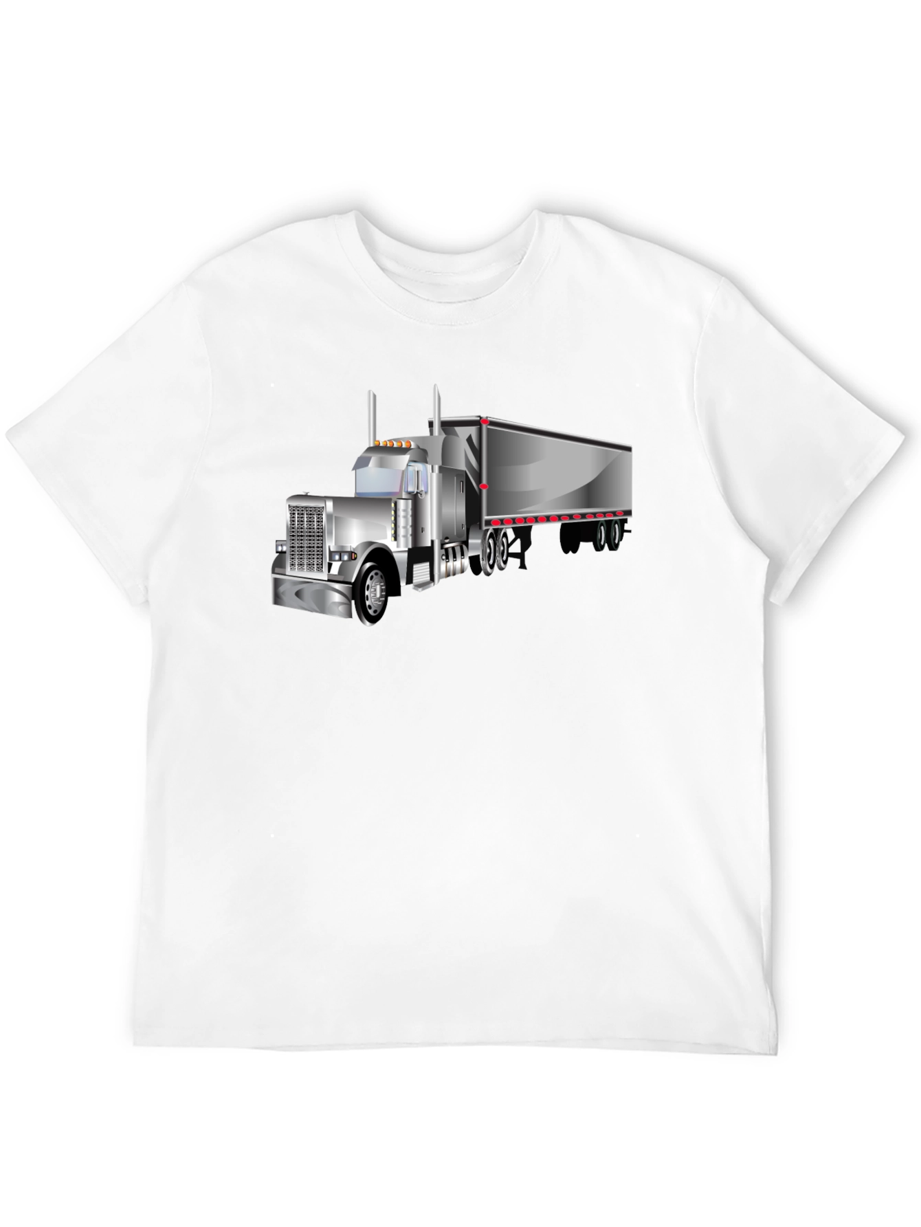 Truck Graphic T-Shirt - Black - Mens