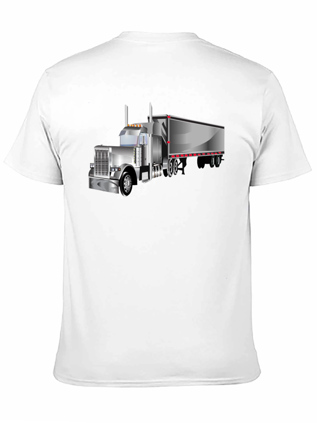 Truck Graphic T-Shirt - Black - Mens