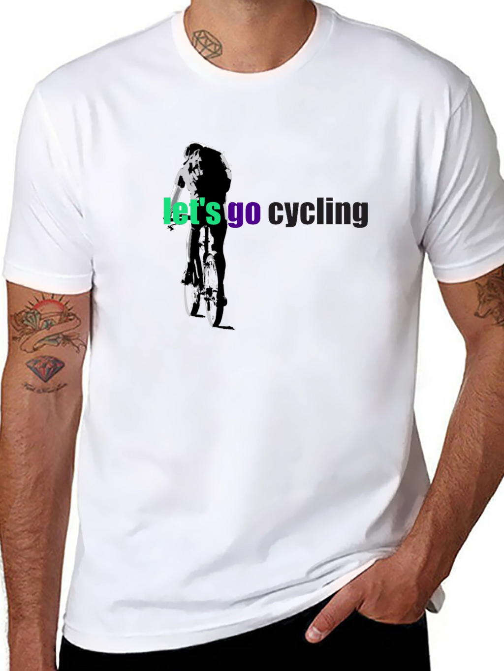 Lets Go Cycling T-Shirt