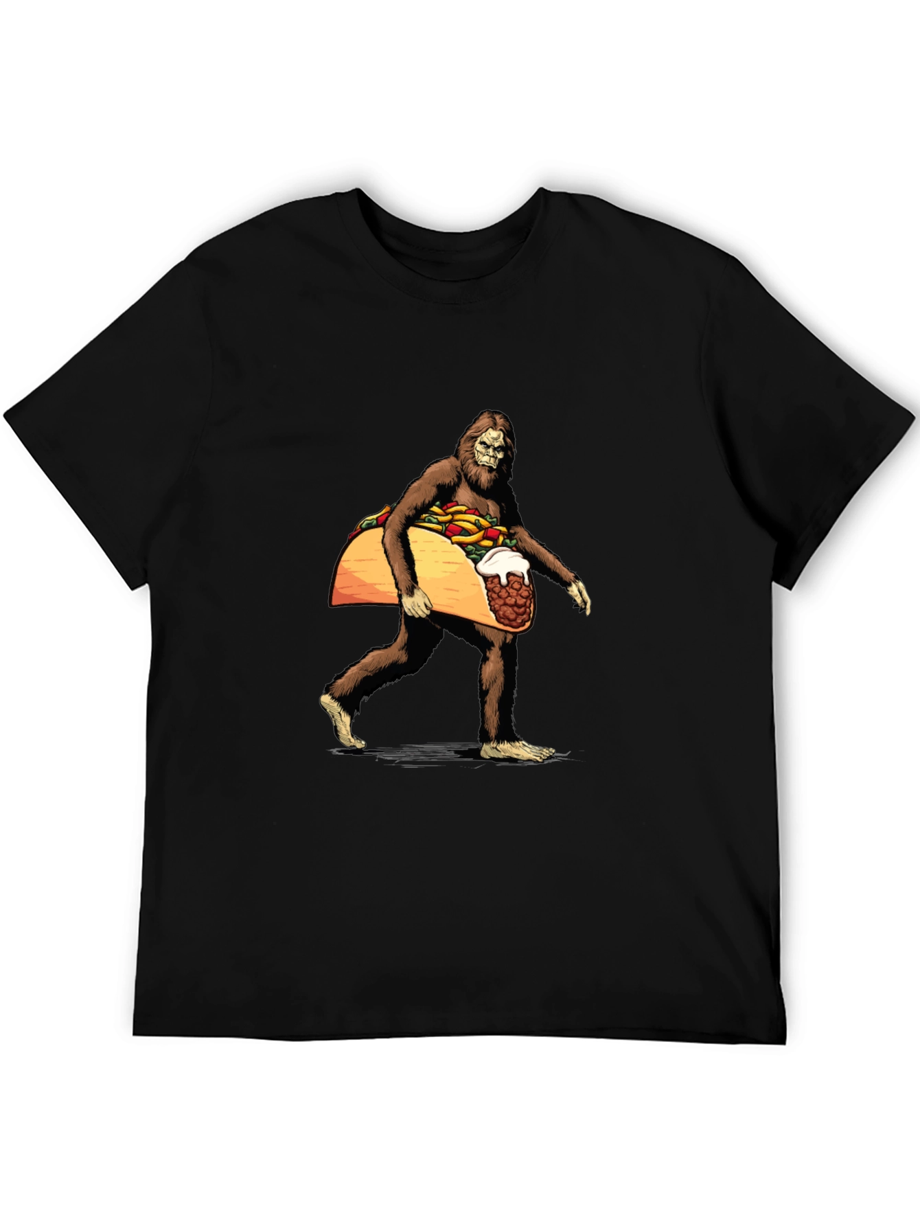Sasquatch Taco Funny T-Shirt