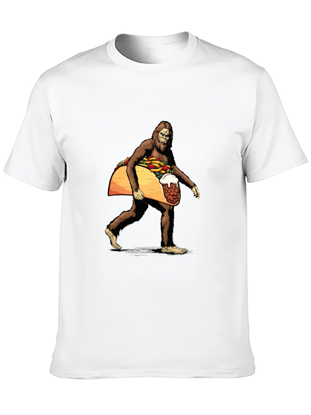 Sasquatch Taco Funny T-Shirt