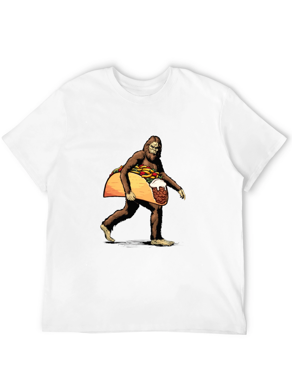 Sasquatch Taco Funny T-Shirt