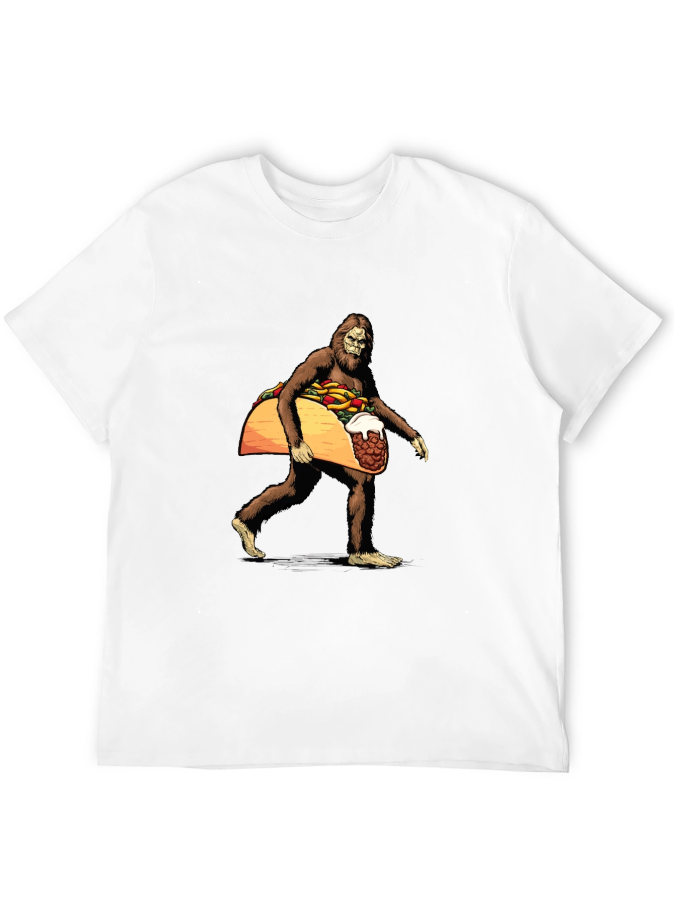Sasquatch Taco Funny T-Shirt