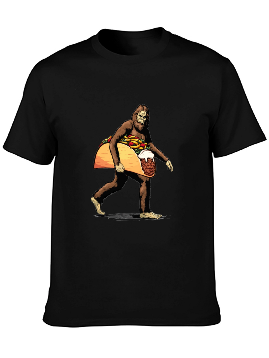 Sasquatch Taco Funny T-Shirt