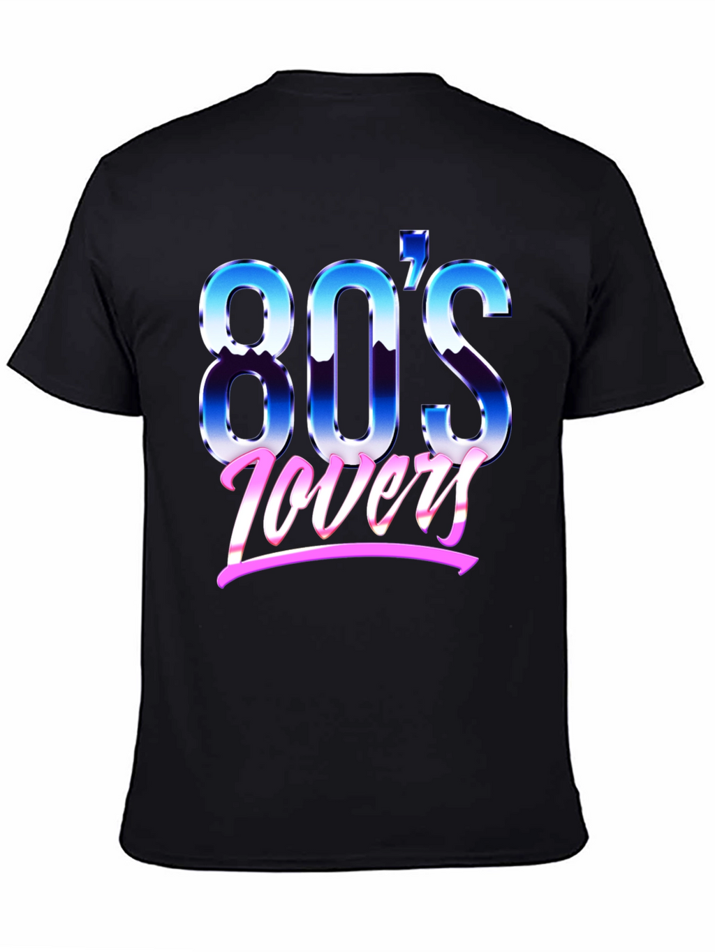 Retro 80s Lovers Graphic T-Shirt