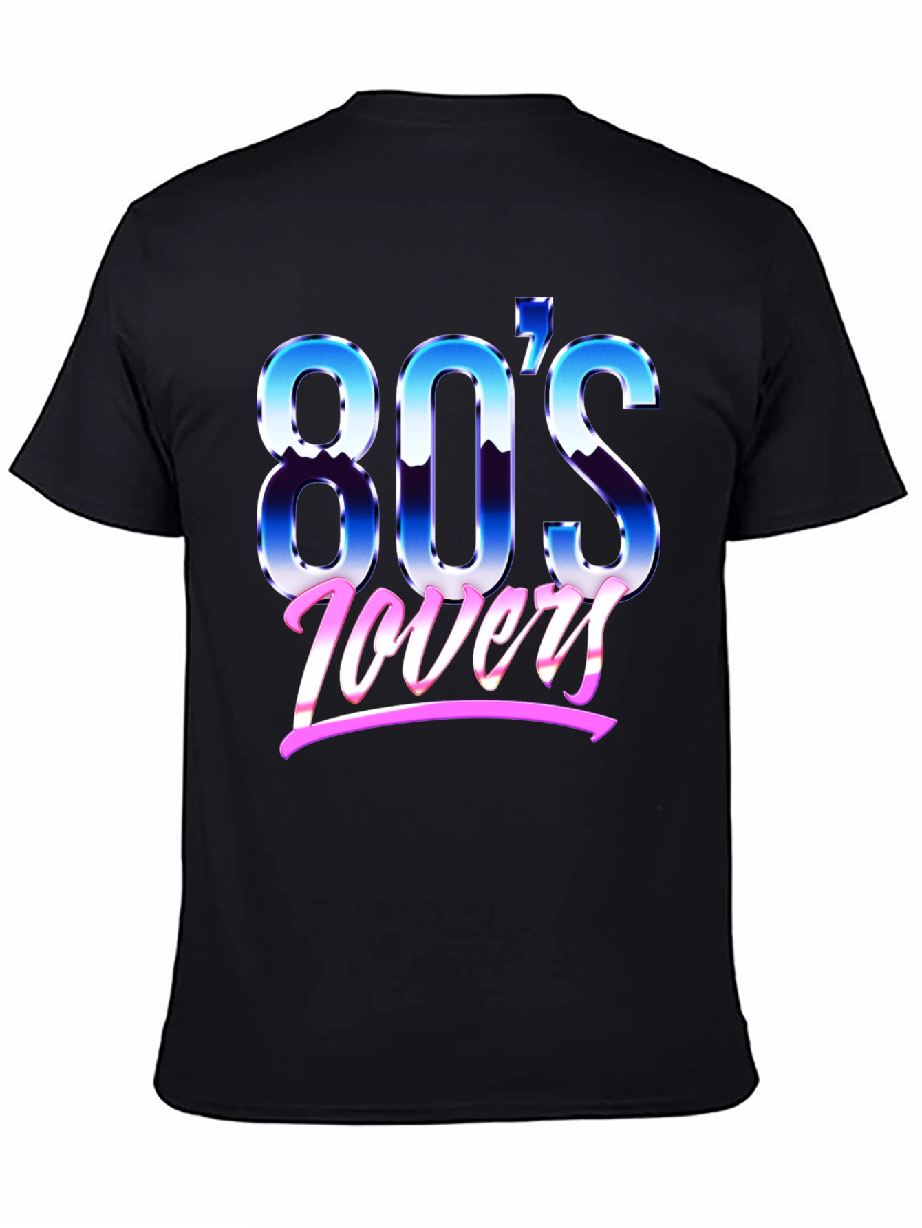 Retro 80s Lovers Graphic T-Shirt