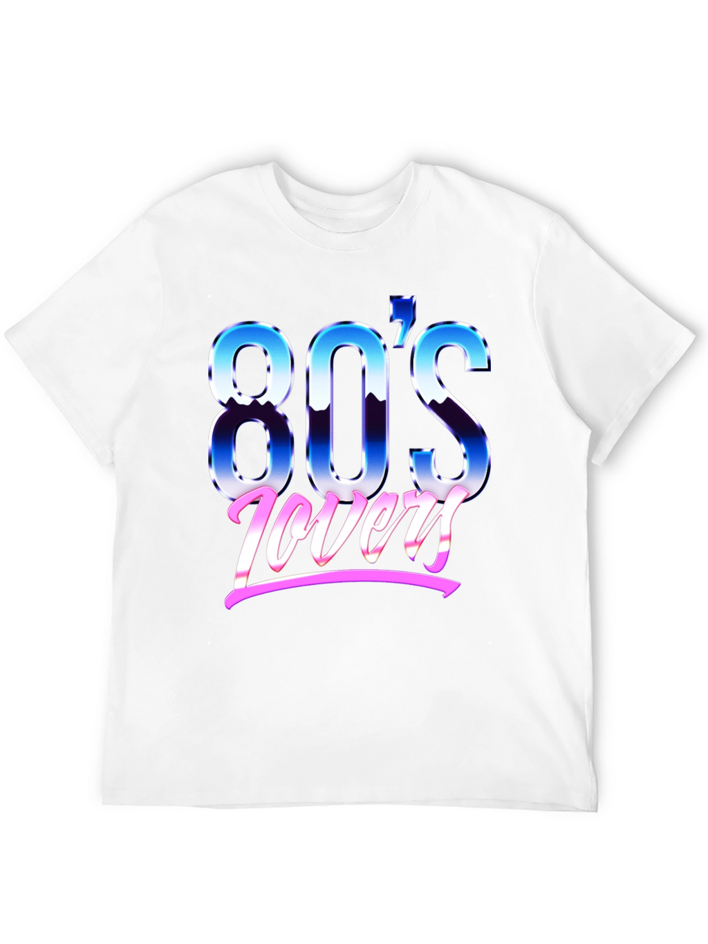 Retro 80s Lovers Graphic T-Shirt