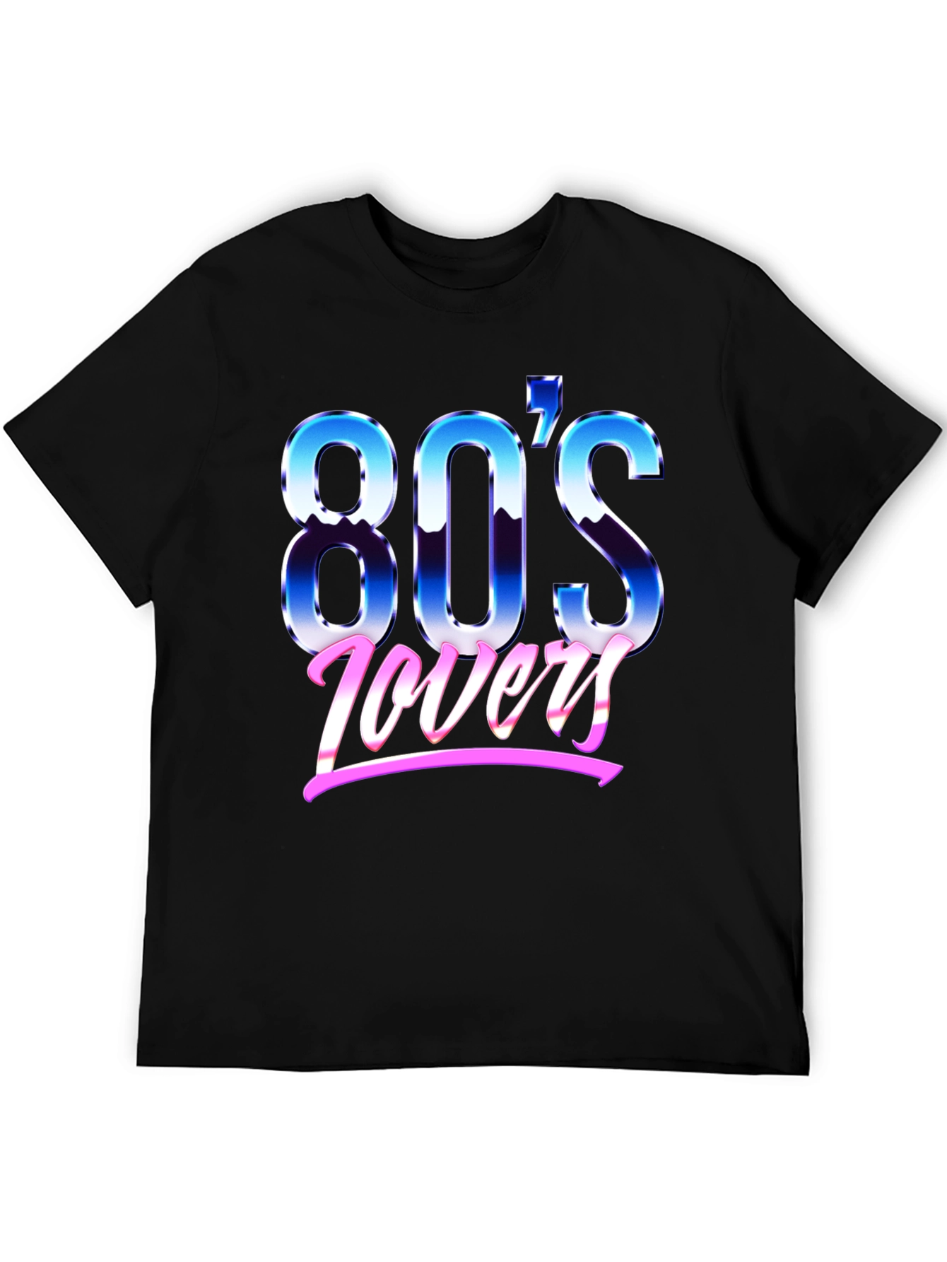 Retro 80s Lovers Graphic T-Shirt