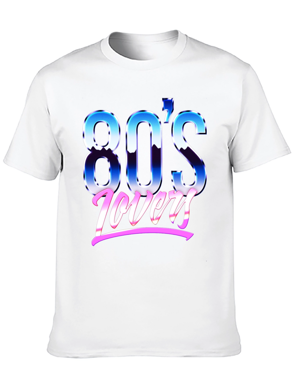 Retro 80s Lovers Graphic T-Shirt