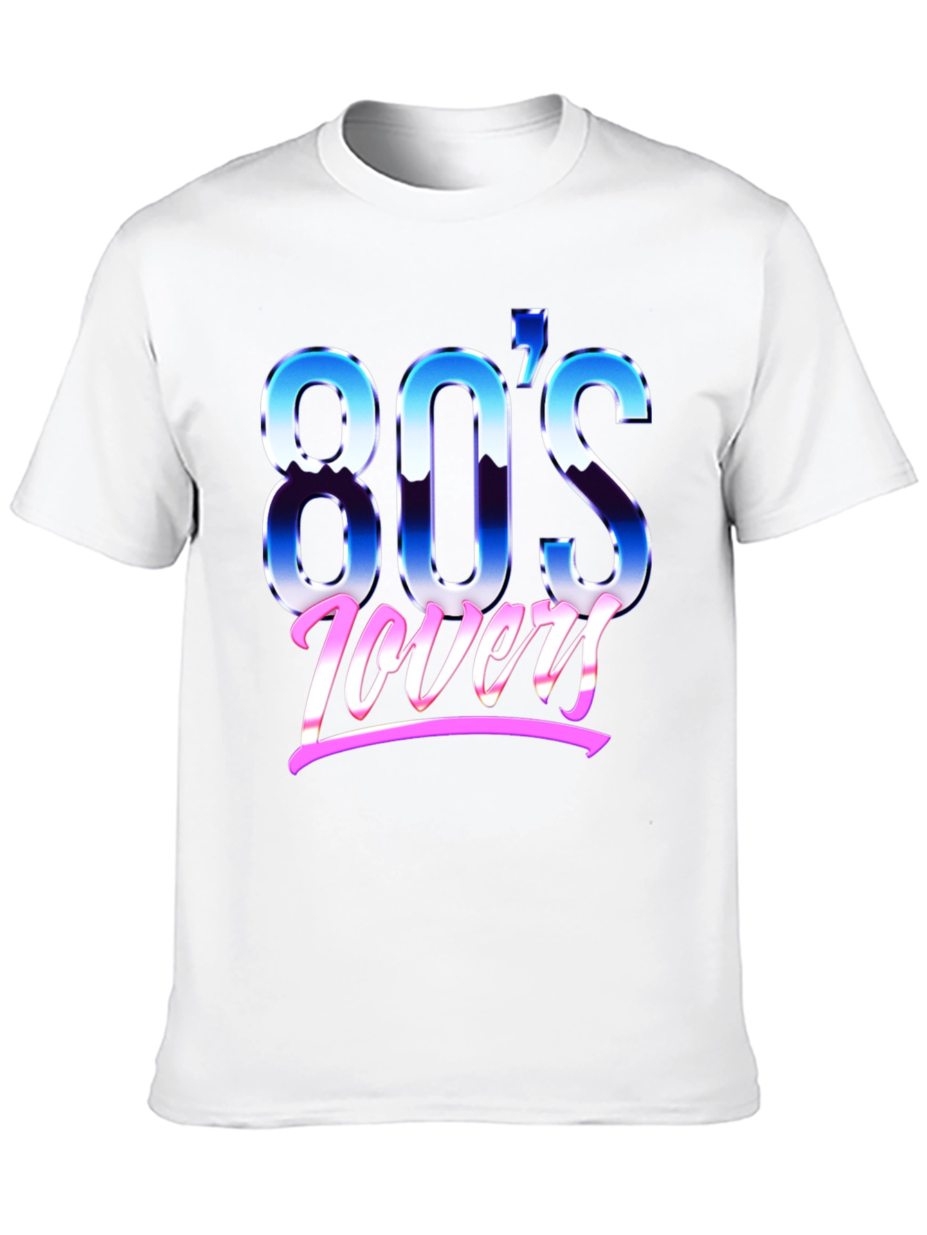 Retro 80s Lovers Graphic T-Shirt