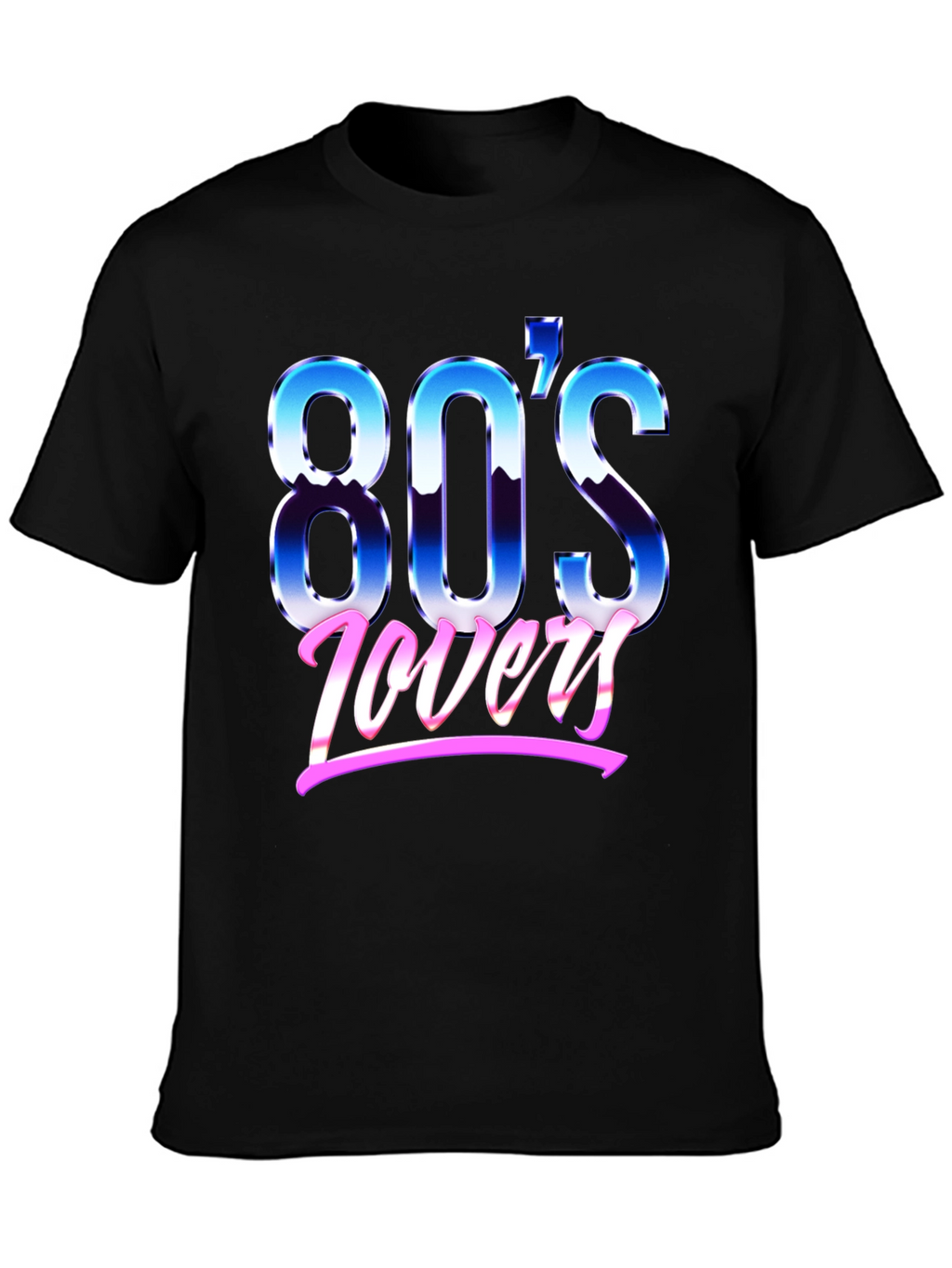 Retro 80s Lovers Graphic T-Shirt