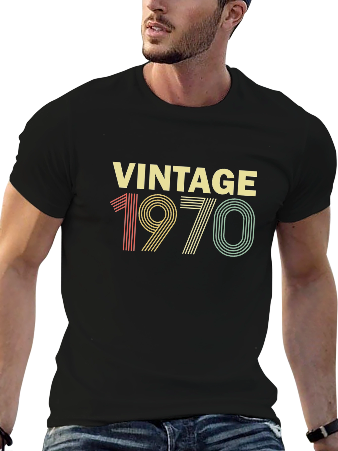 Vintage 1970 Graphic Tee - Retro Style