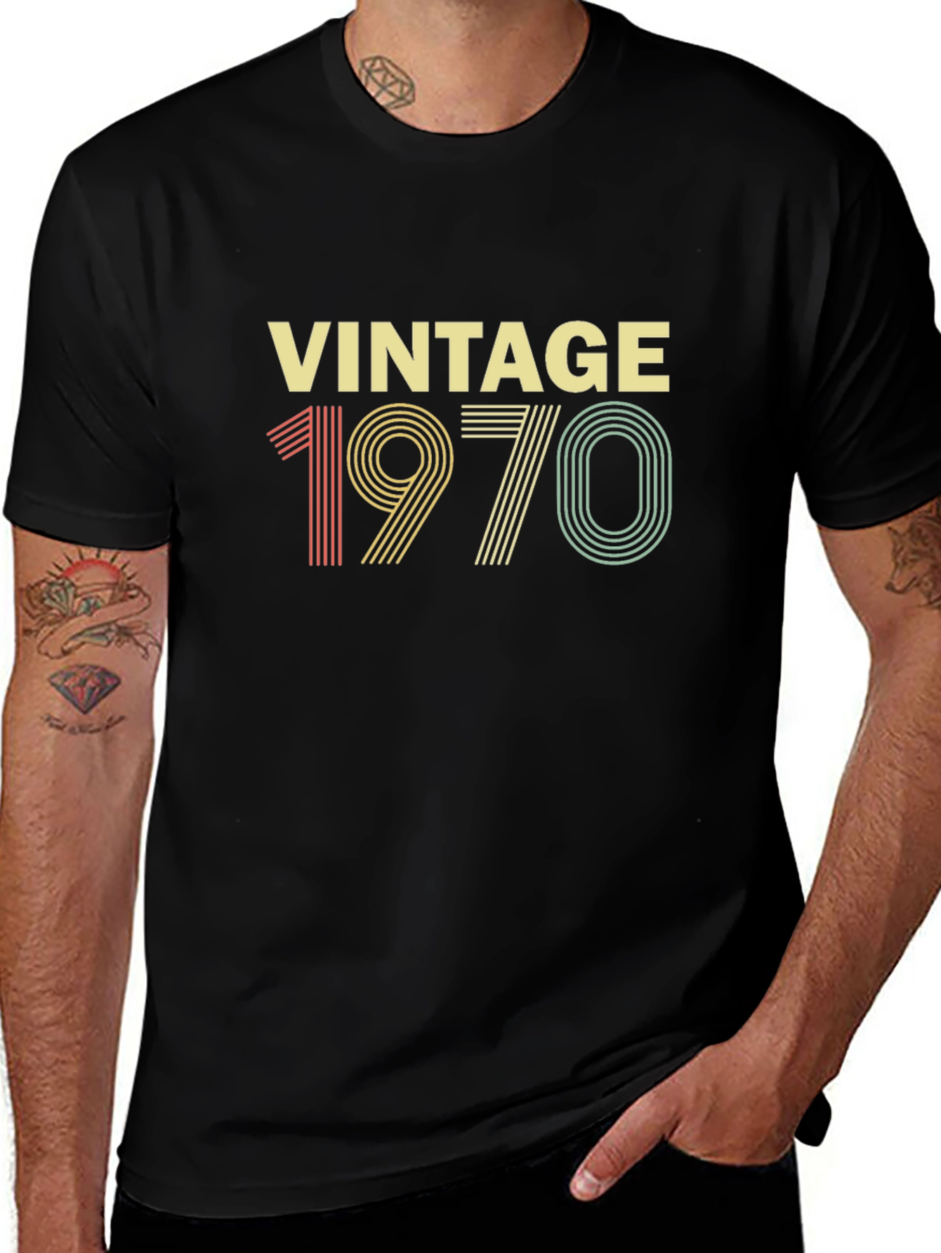Vintage 1970 Graphic Tee - Retro Style