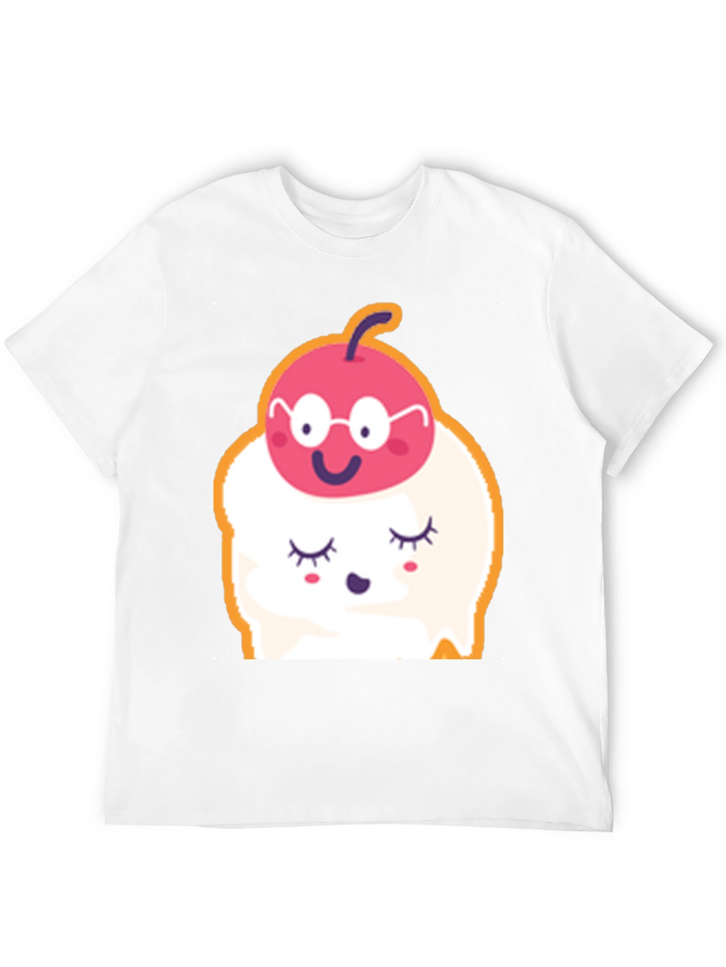 Cartoon Cupcake T-Shirt