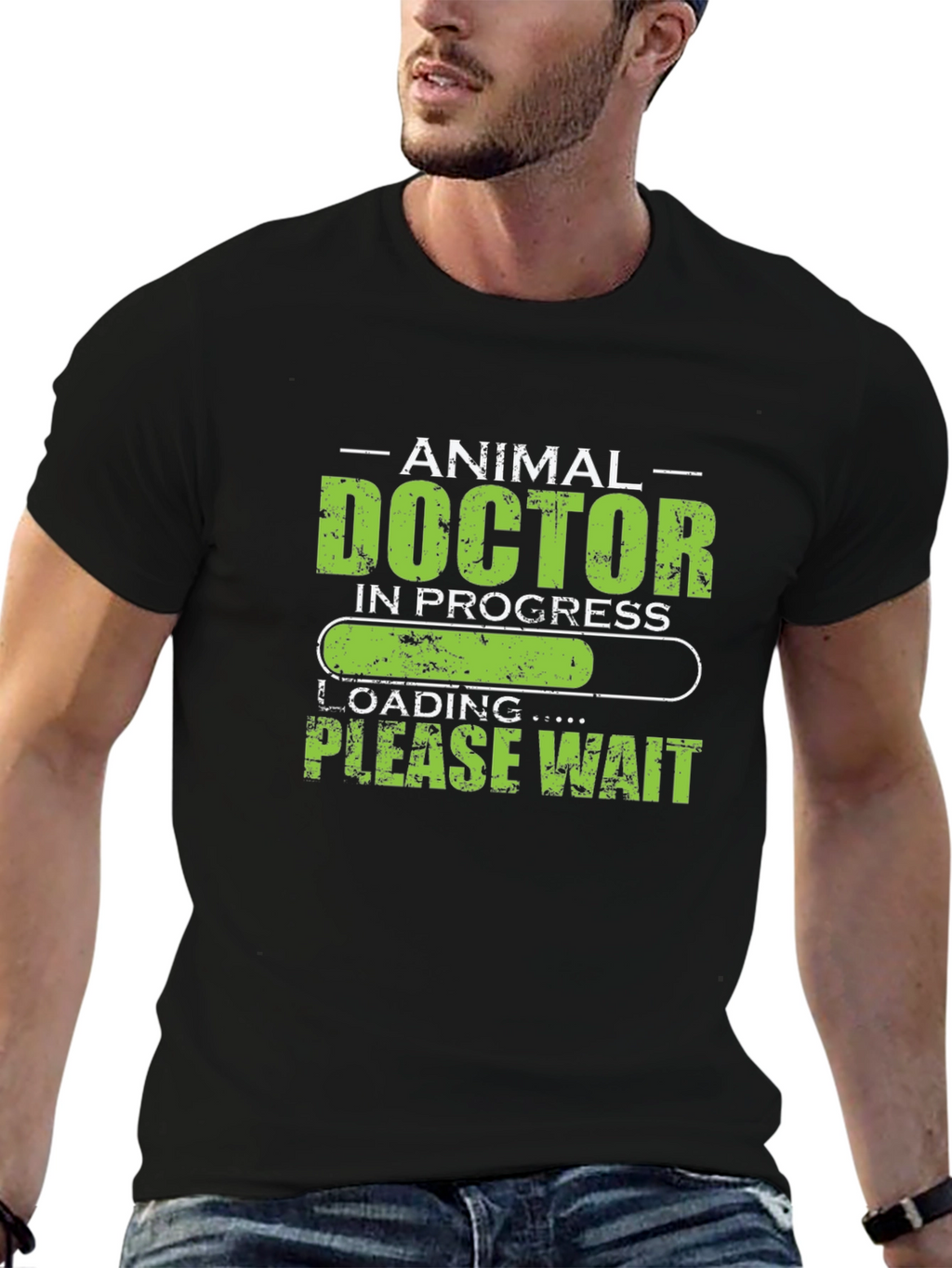 Animal Doctor in Progress Loading T-Shirt