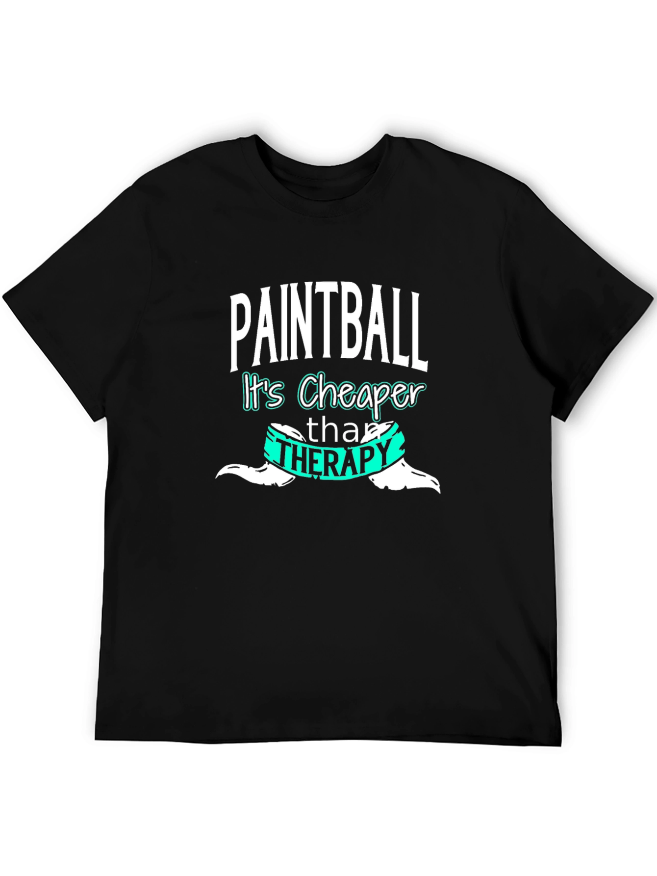 Paintball Therapy Funny T-Shirt