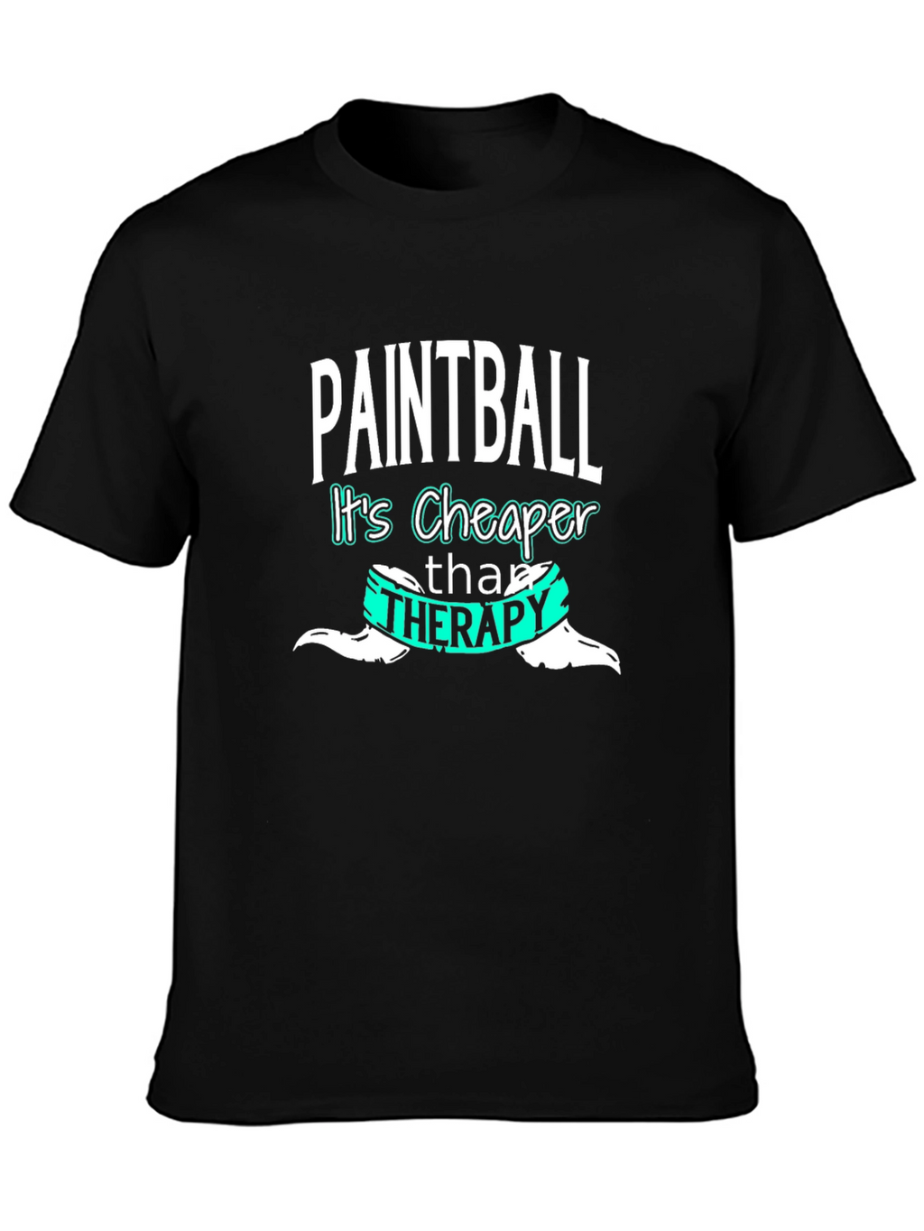 Paintball Therapy Funny T-Shirt