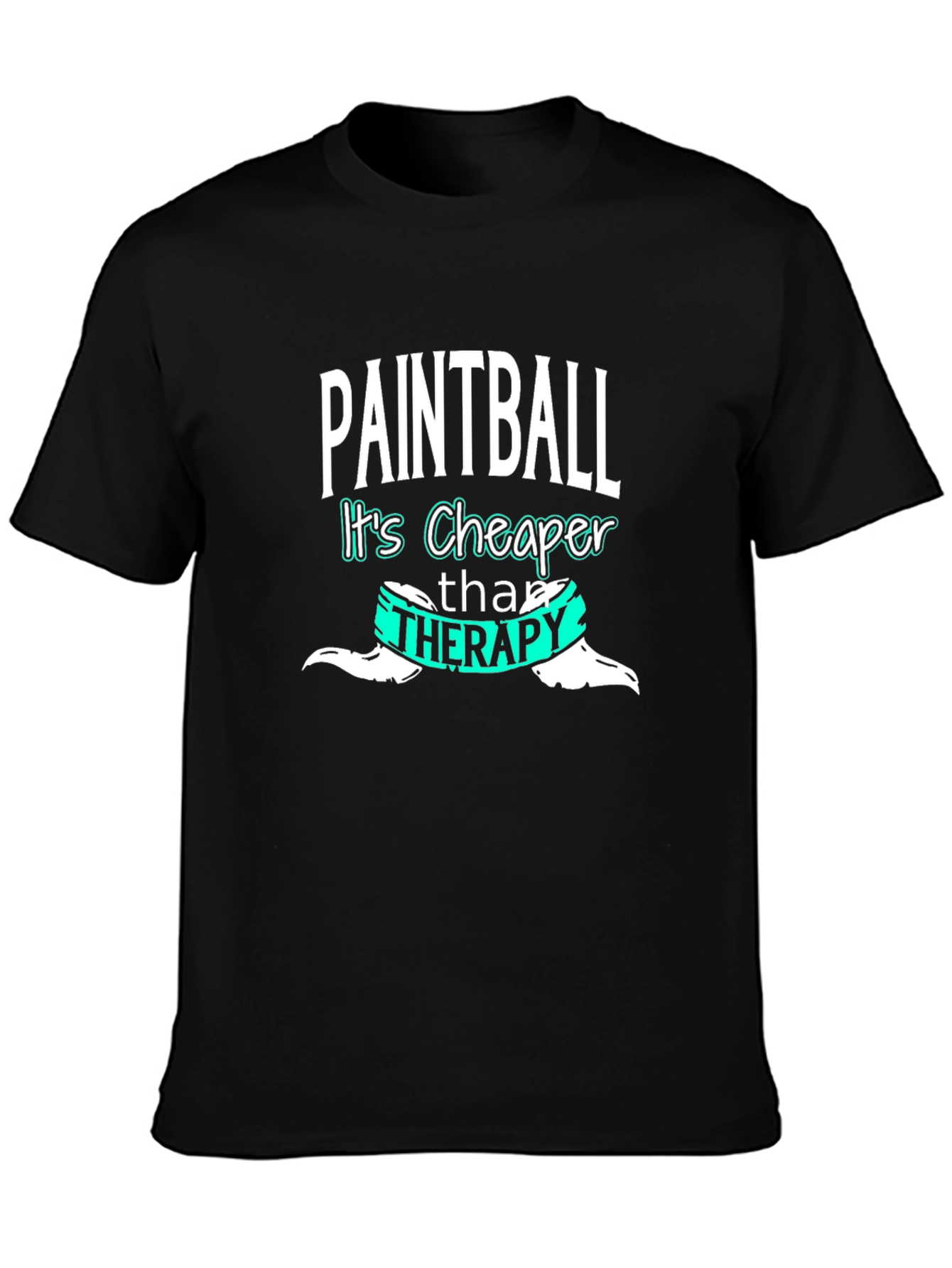Paintball Therapy Funny T-Shirt