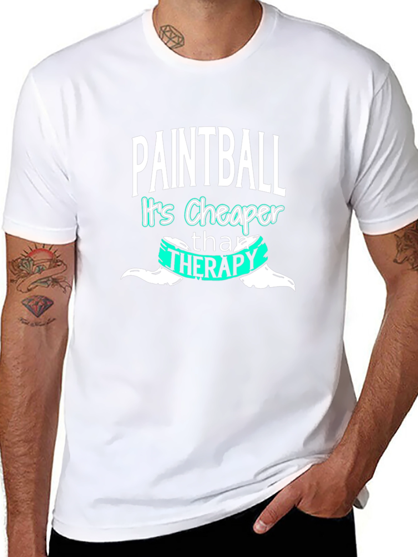 Paintball Therapy Funny T-Shirt