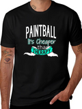 Paintball Therapy Funny T-Shirt