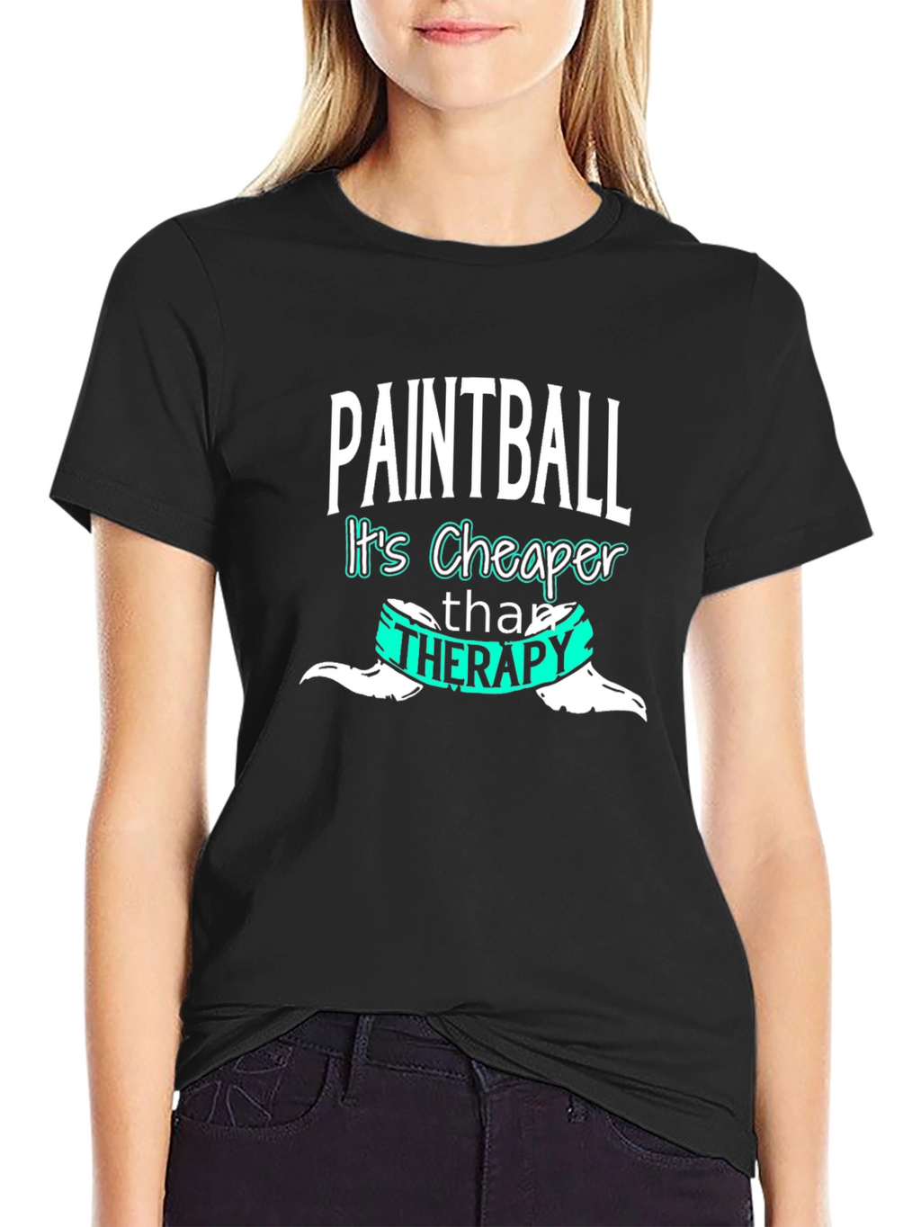 Paintball Therapy Funny T-Shirt