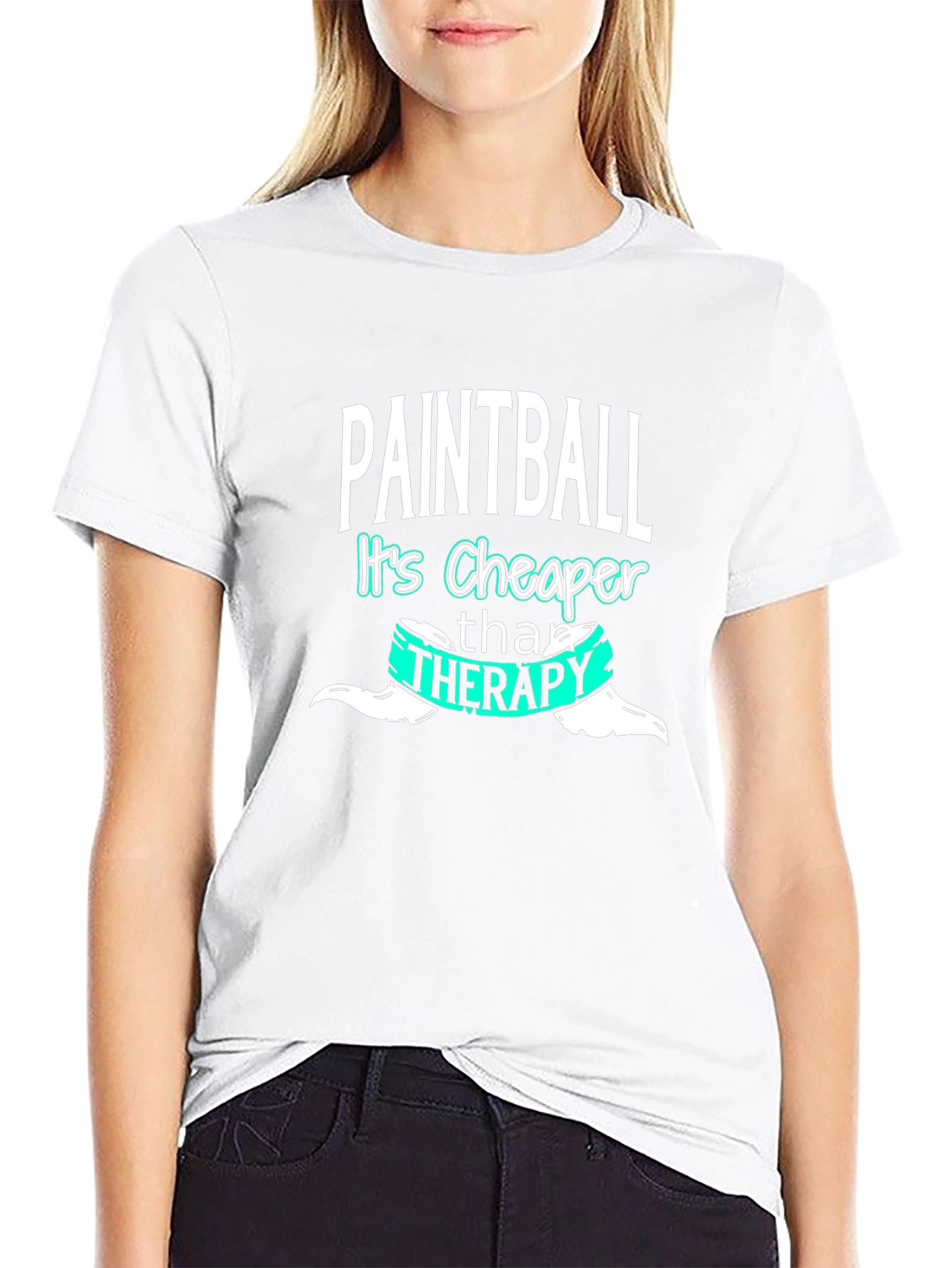 Paintball Therapy Funny T-Shirt