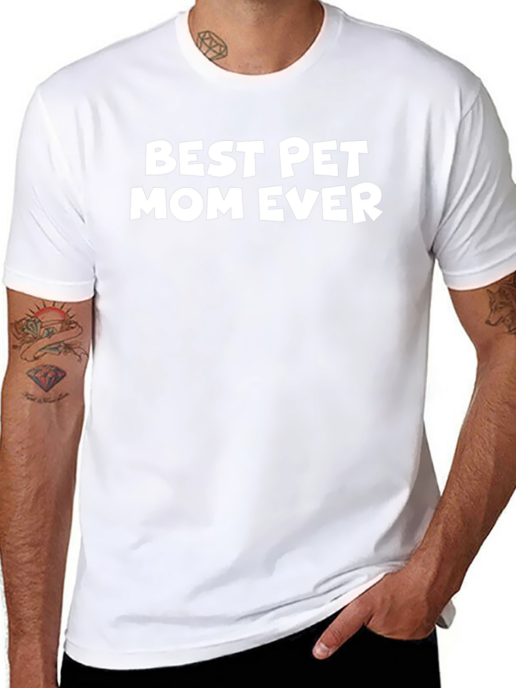 Best Pet Mom Ever Graphic T-Shirt