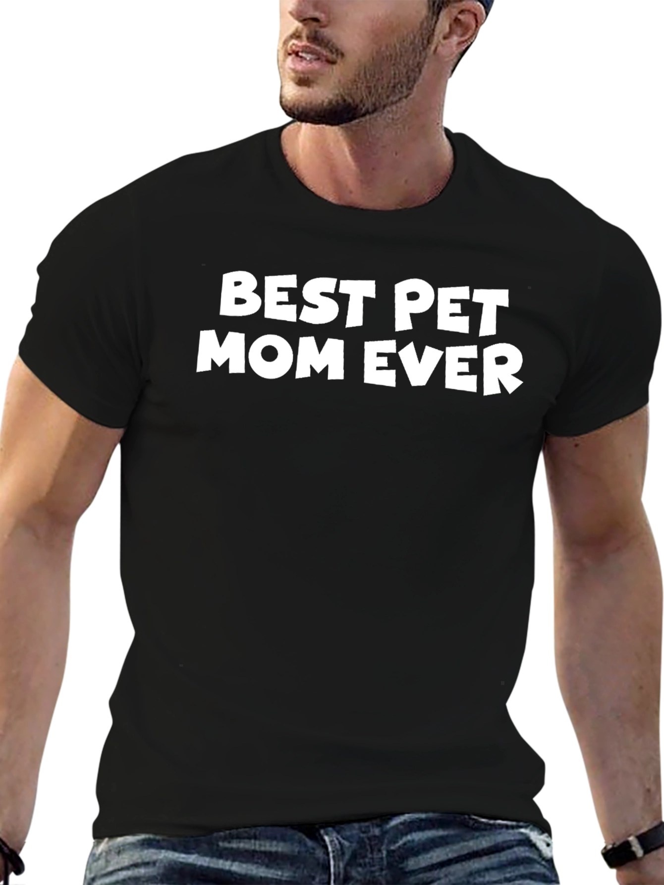 Best Pet Mom Ever Graphic T-Shirt