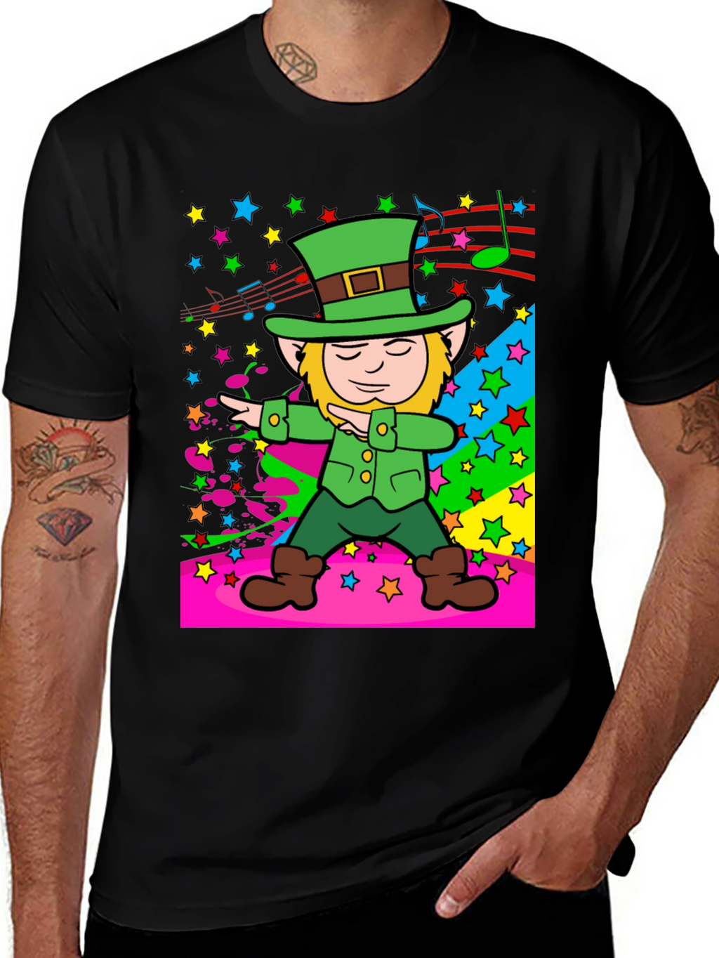 Leprechaun Dabbing T-Shirt