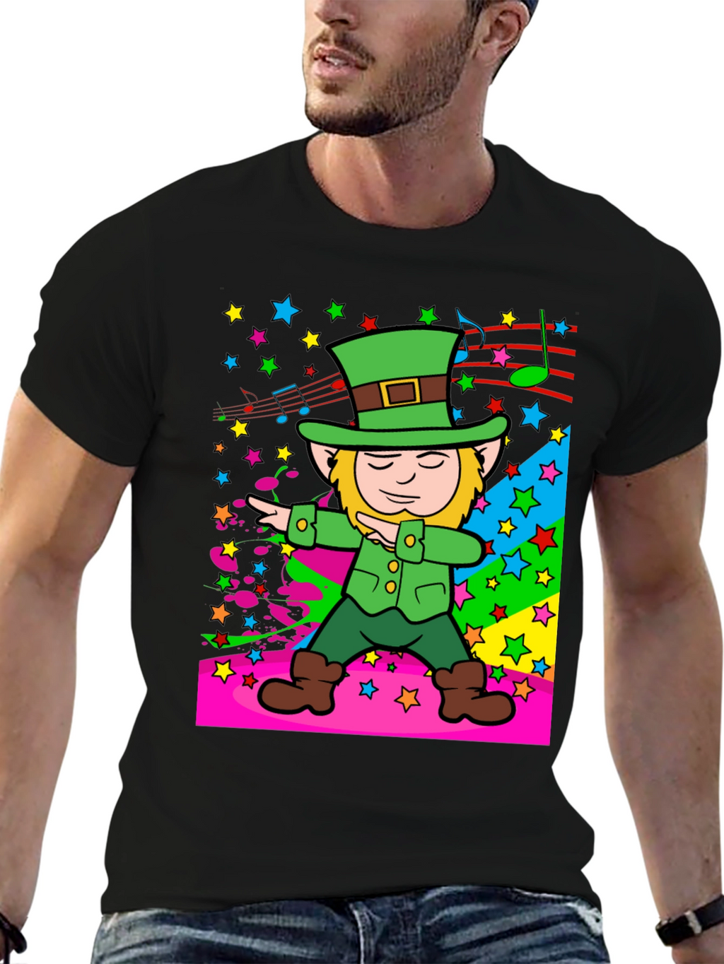 Leprechaun Dabbing T-Shirt
