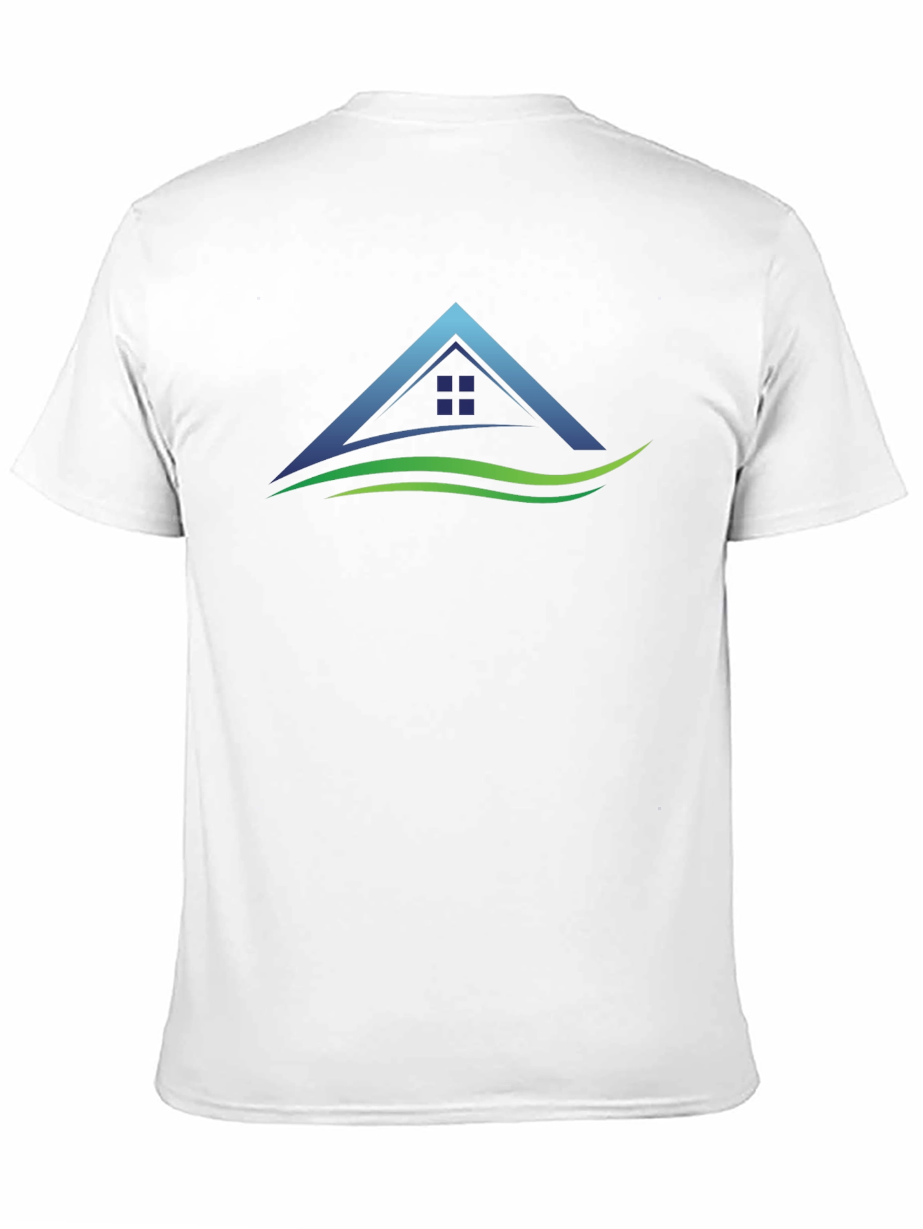 Modern House Graphic Tee - Black