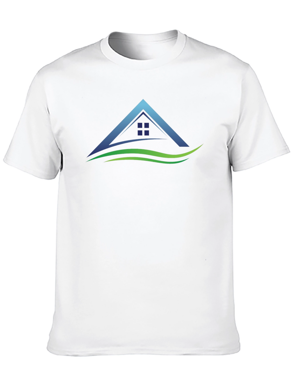 Modern House Graphic Tee - Black