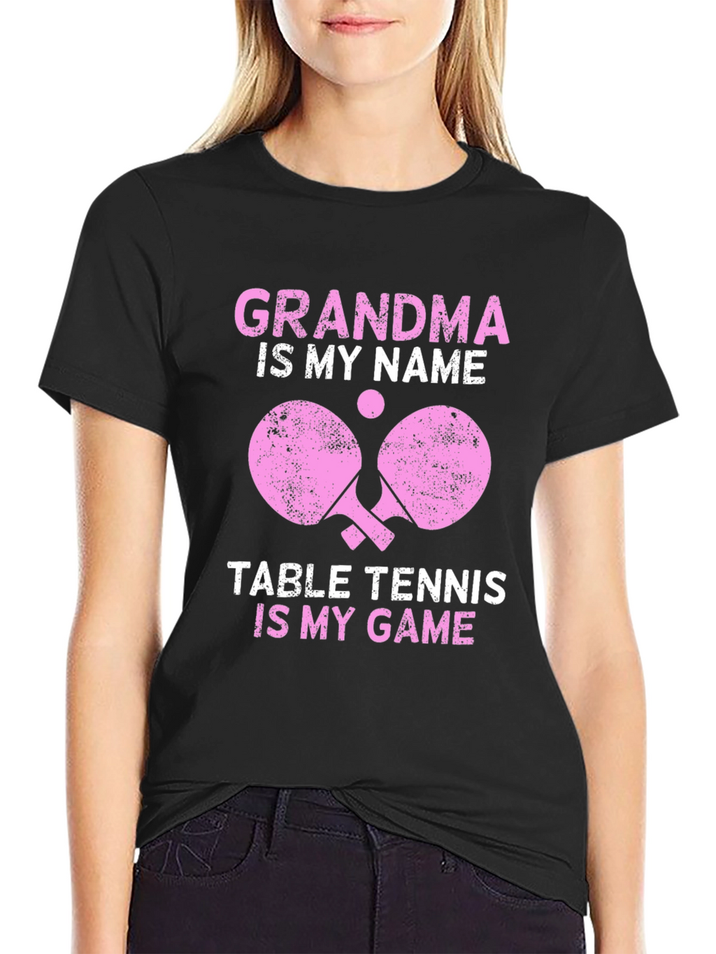 Grandma Table Tennis T-Shirt