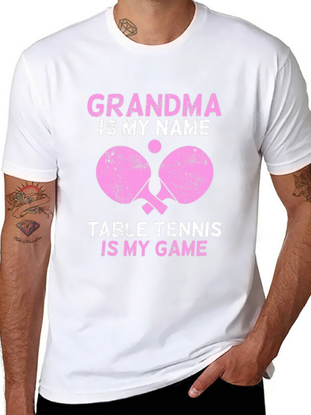 Grandma Table Tennis T-Shirt