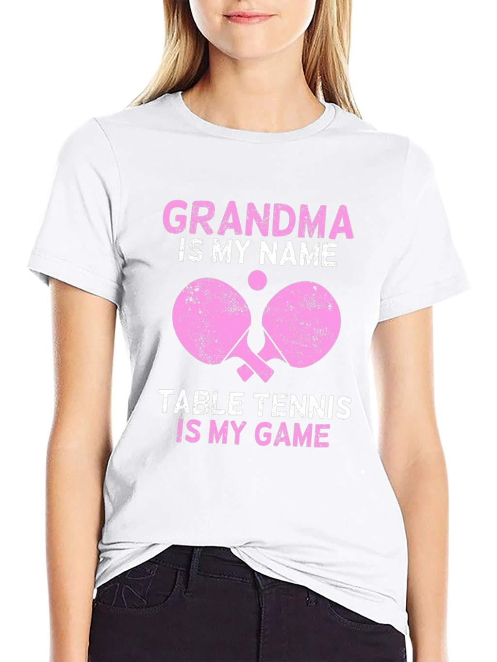 Grandma Table Tennis T-Shirt