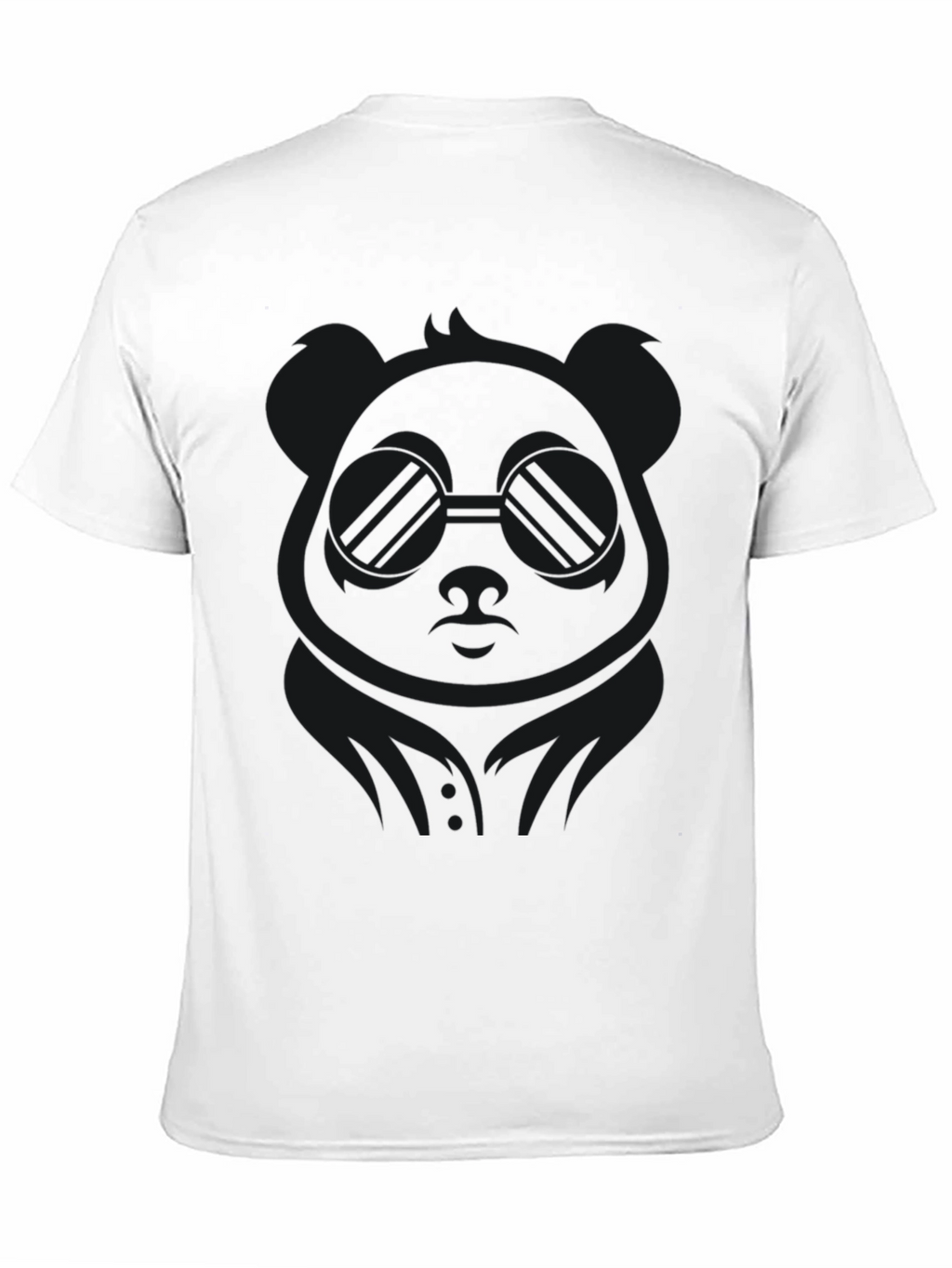 Cool Panda Graphic Tee - Stylish Black T-Shirt