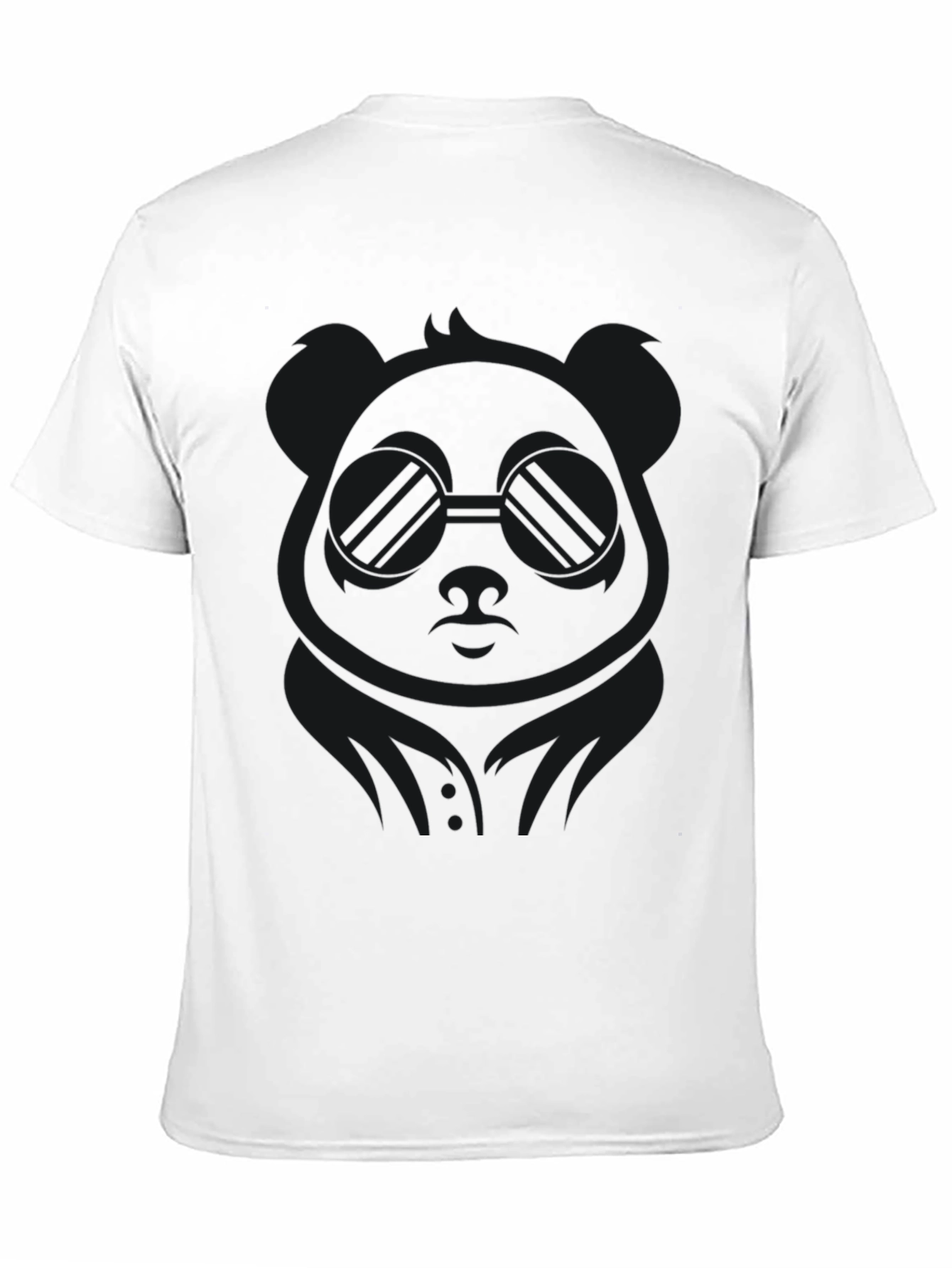 Cool Panda Graphic Tee - Stylish Black T-Shirt