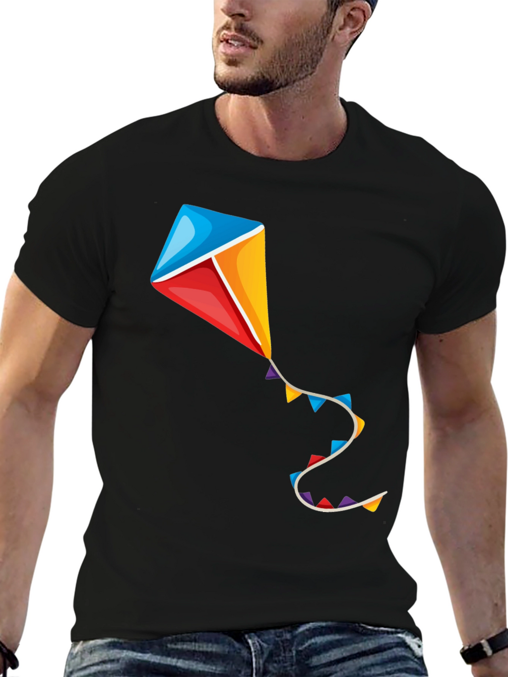 Kite Graphic T-Shirt - Fun & Stylish