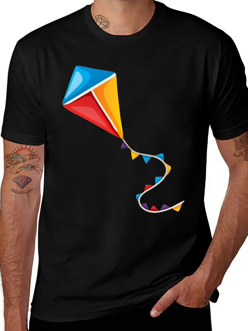 Kite Graphic T-Shirt - Fun & Stylish