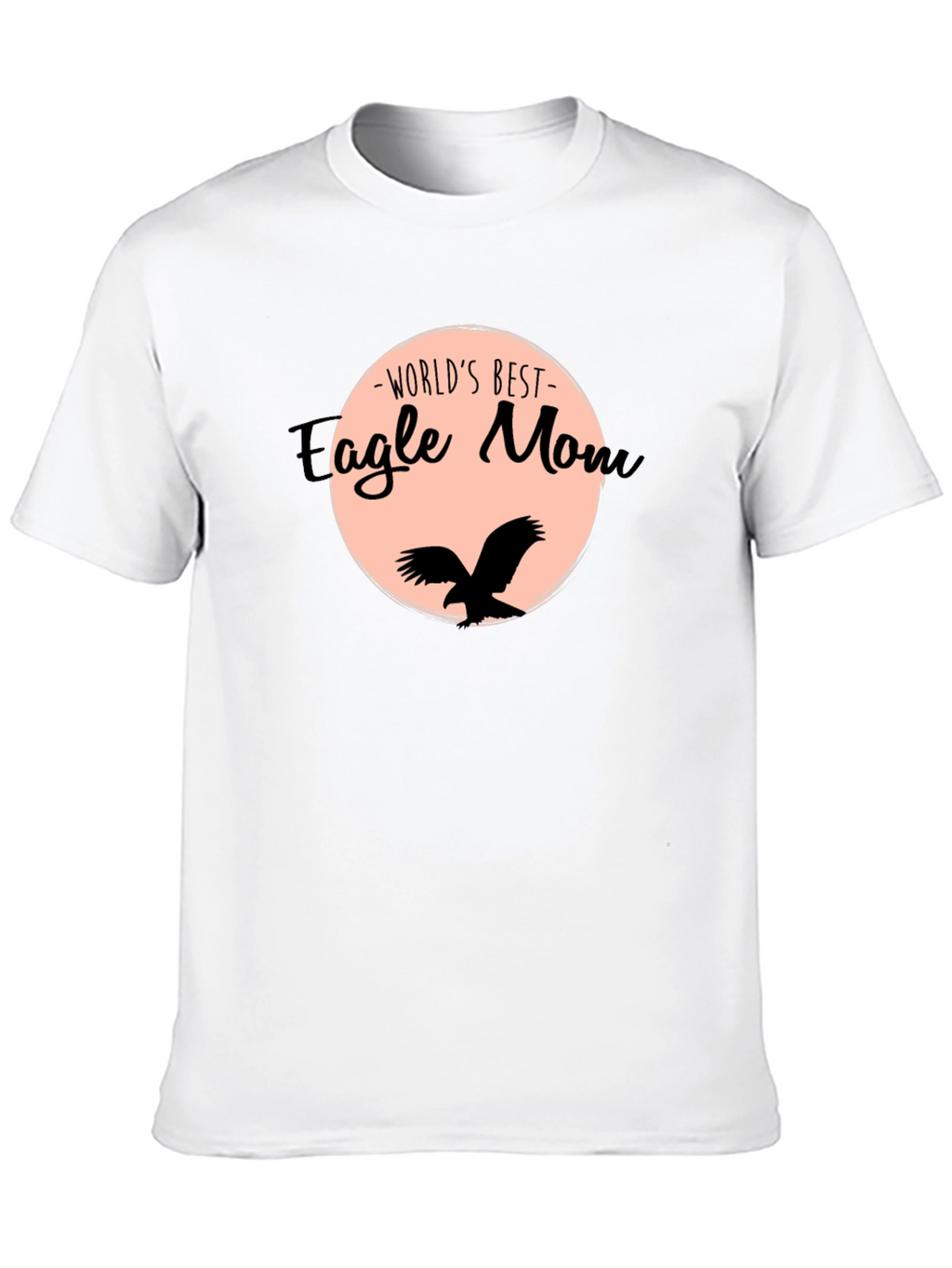 Worlds Best Eagle Mom Graphic T-Shirt