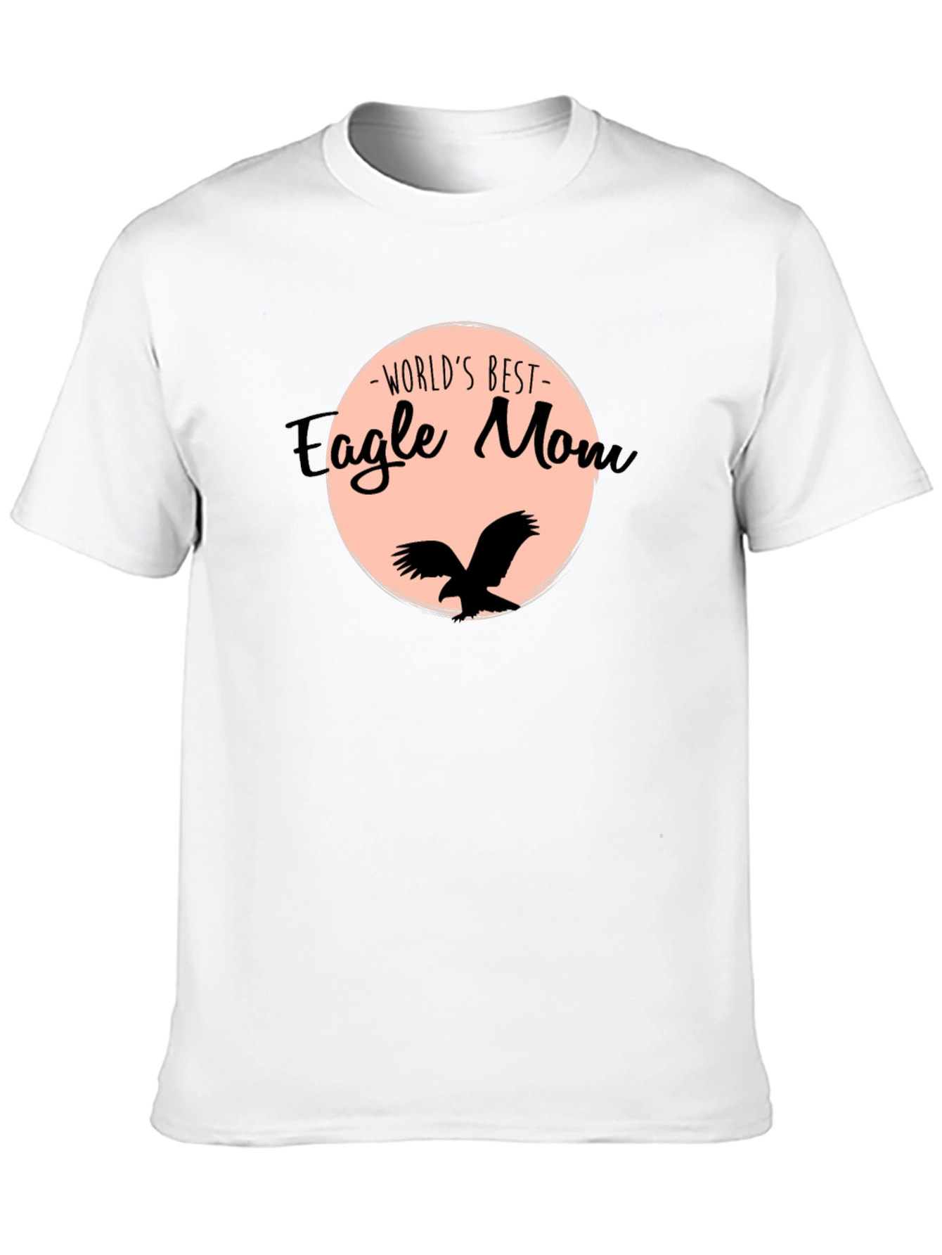 Worlds Best Eagle Mom Graphic T-Shirt