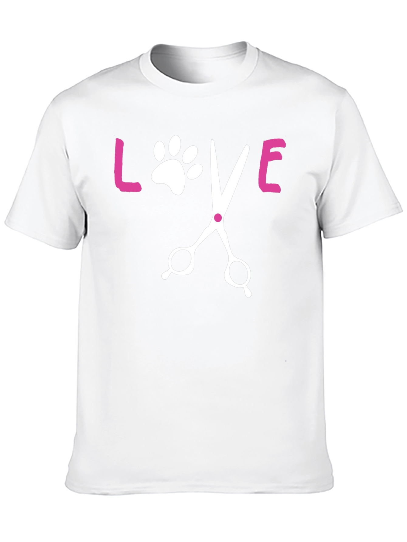 Love Pet Grooming Black T-Shirt