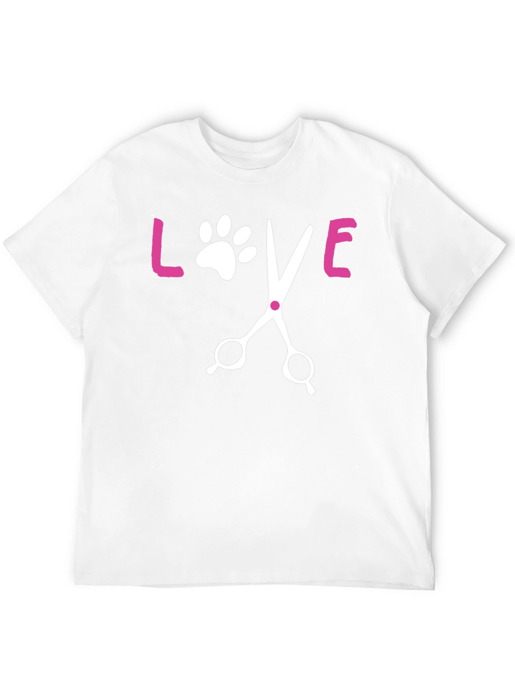 Love Pet Grooming Black T-Shirt