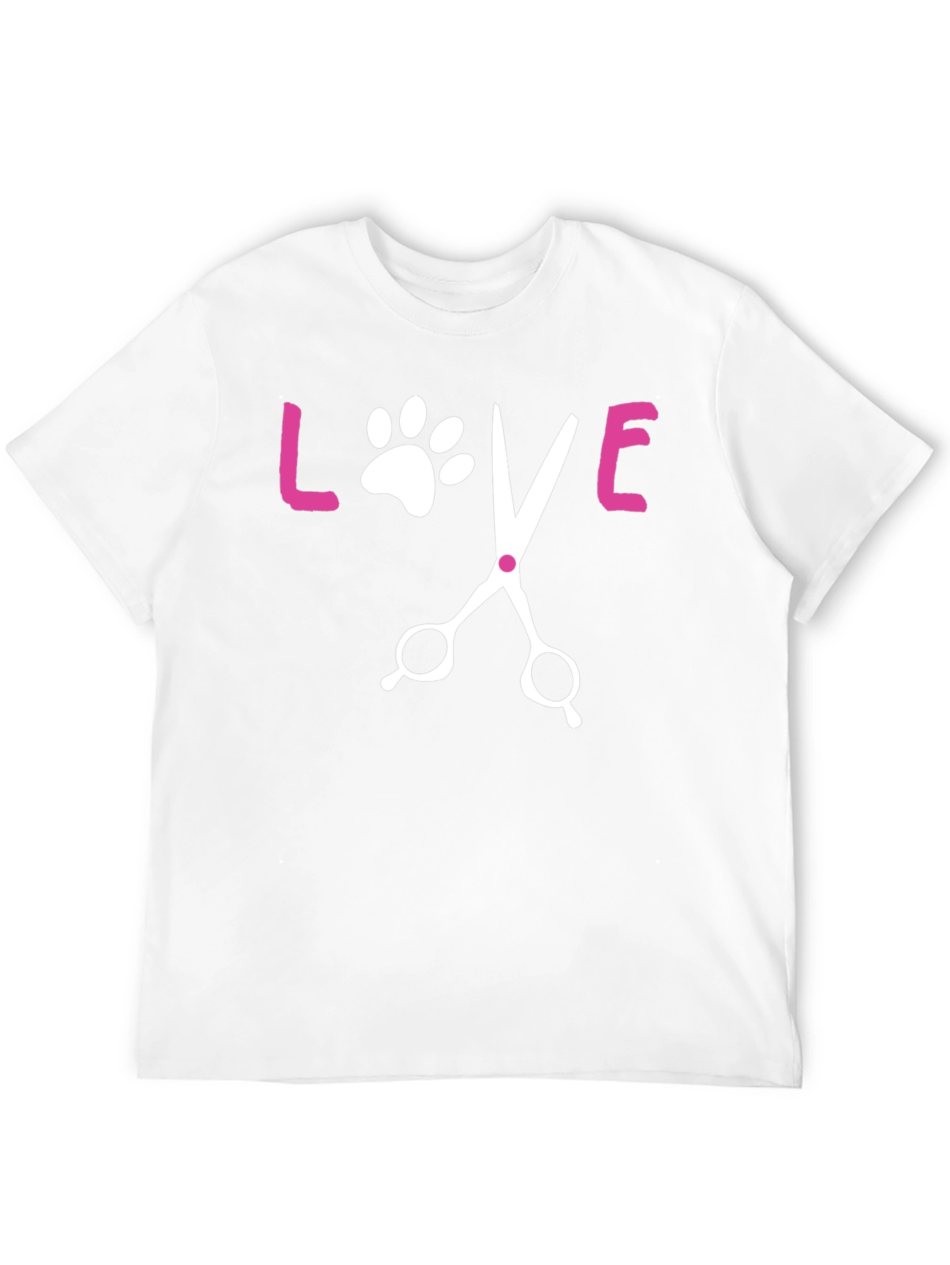 Love Pet Grooming Black T-Shirt