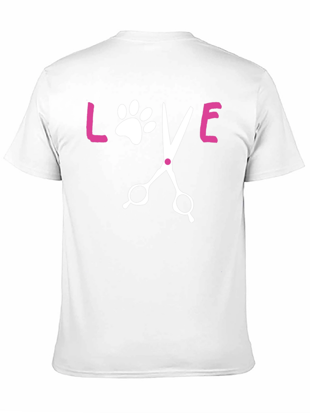 Love Pet Grooming Black T-Shirt