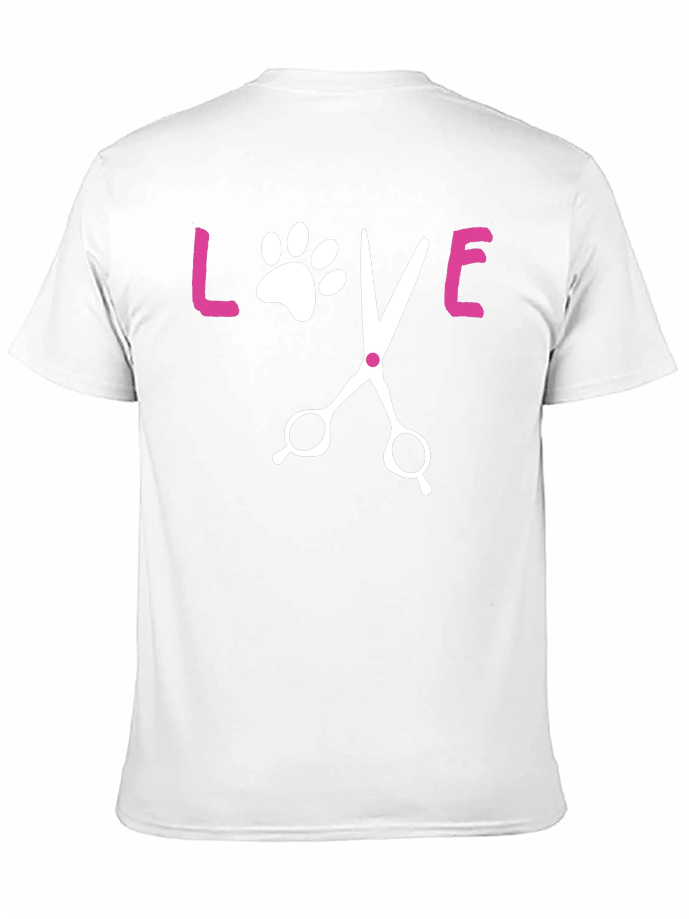 Love Pet Grooming Black T-Shirt
