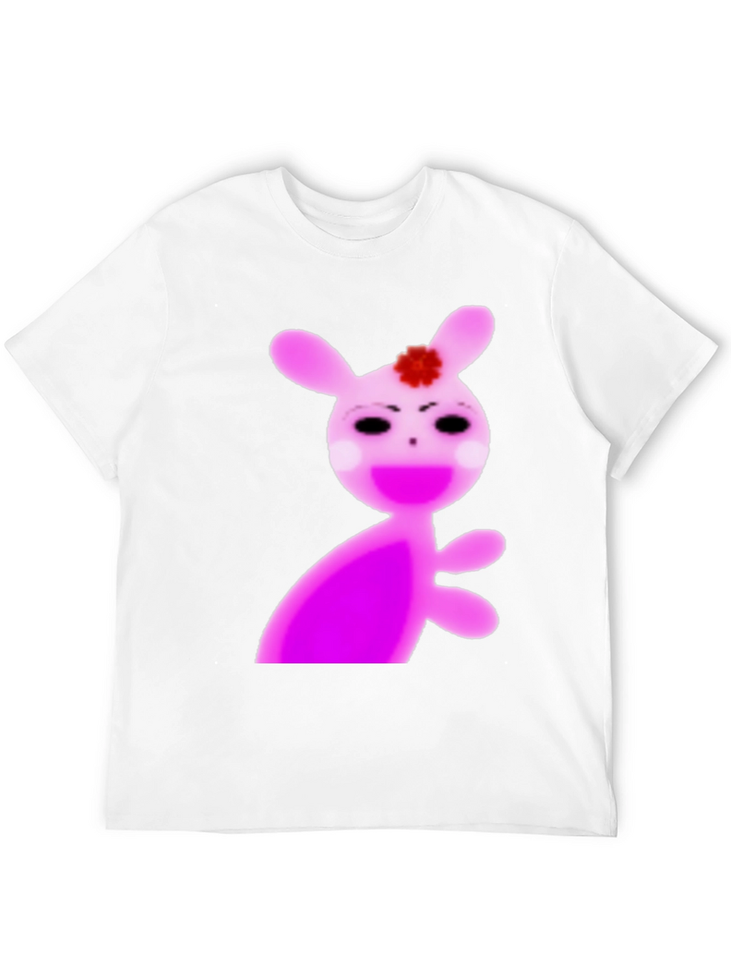 Creepy Cute Pink Bunny T-Shirt